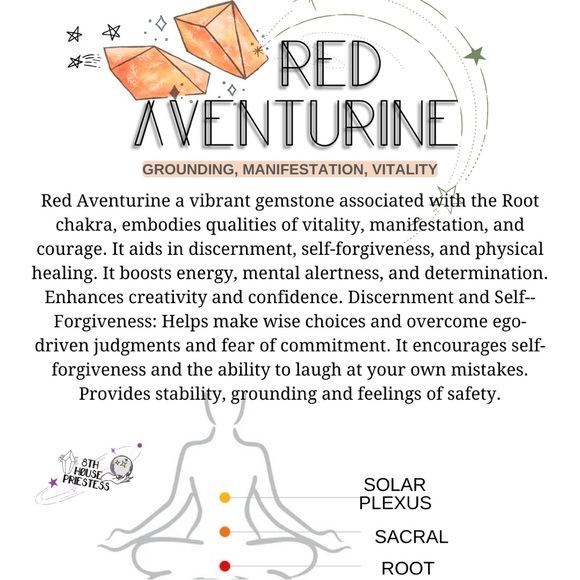 Red Aventurine Rose Quartz Mixed Crystal Gemstone Beaded Purse Charm Keychain - Picture 13 of 17